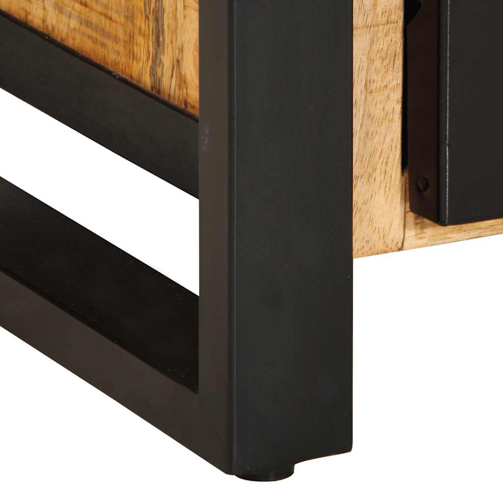 skænk 55x35x70 cm massivt ru mangotræ