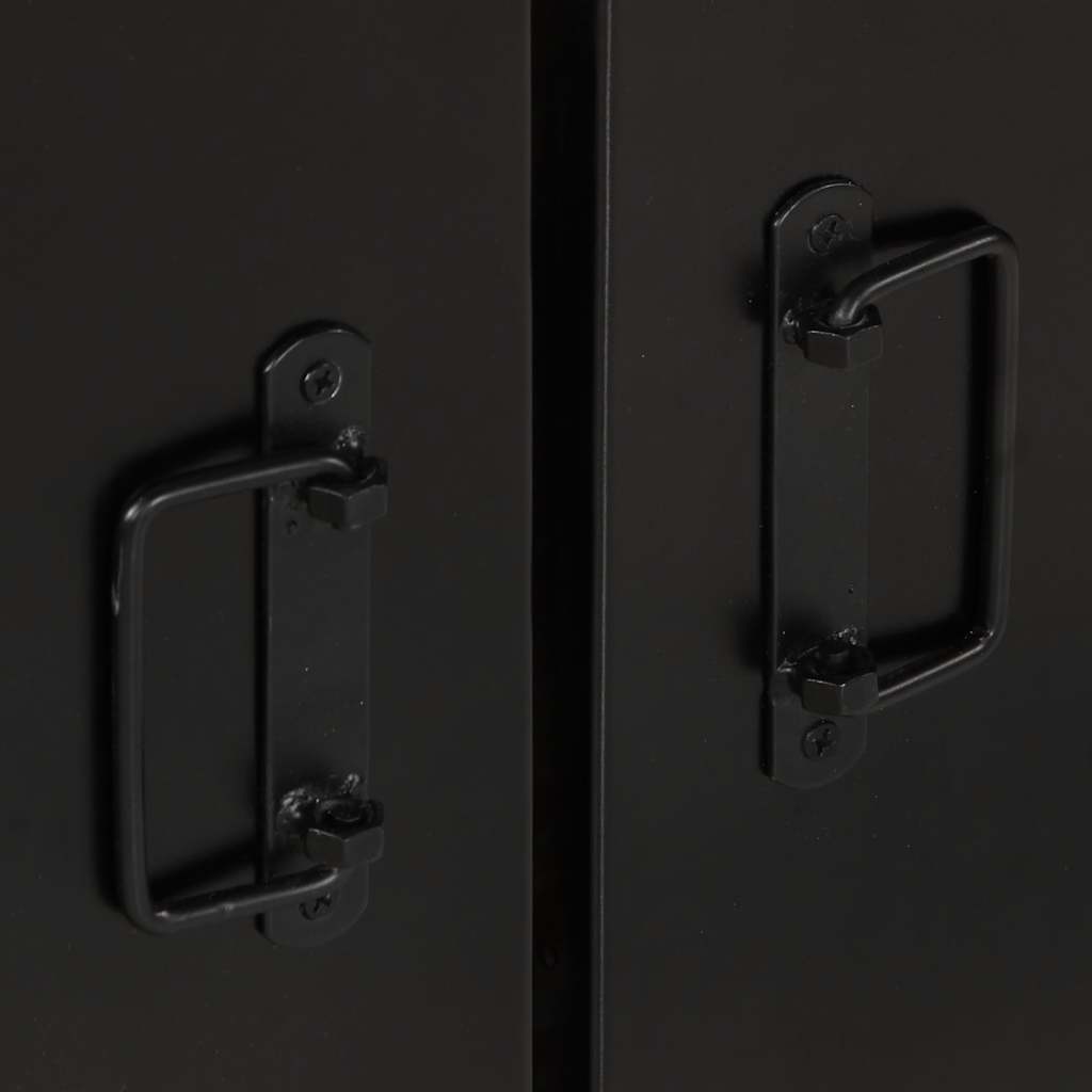 skænk flerfarvet 55x35x70 cm massivt genbrugstræ