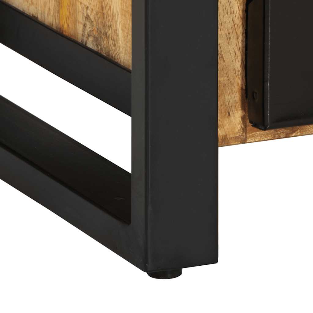 skænk 55x35x70 cm massivt ru mangotræ