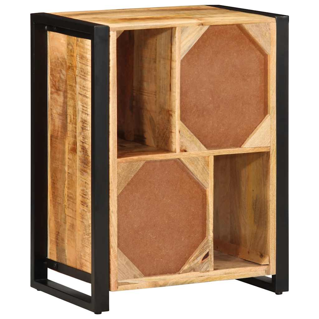 skænk 55x35x70 cm massivt ru mangotræ