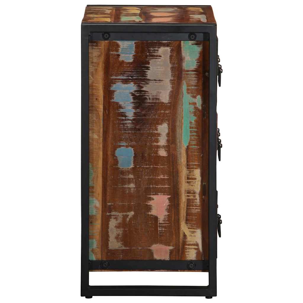 skænk 50x35x70 cm massivt genbrugstræ