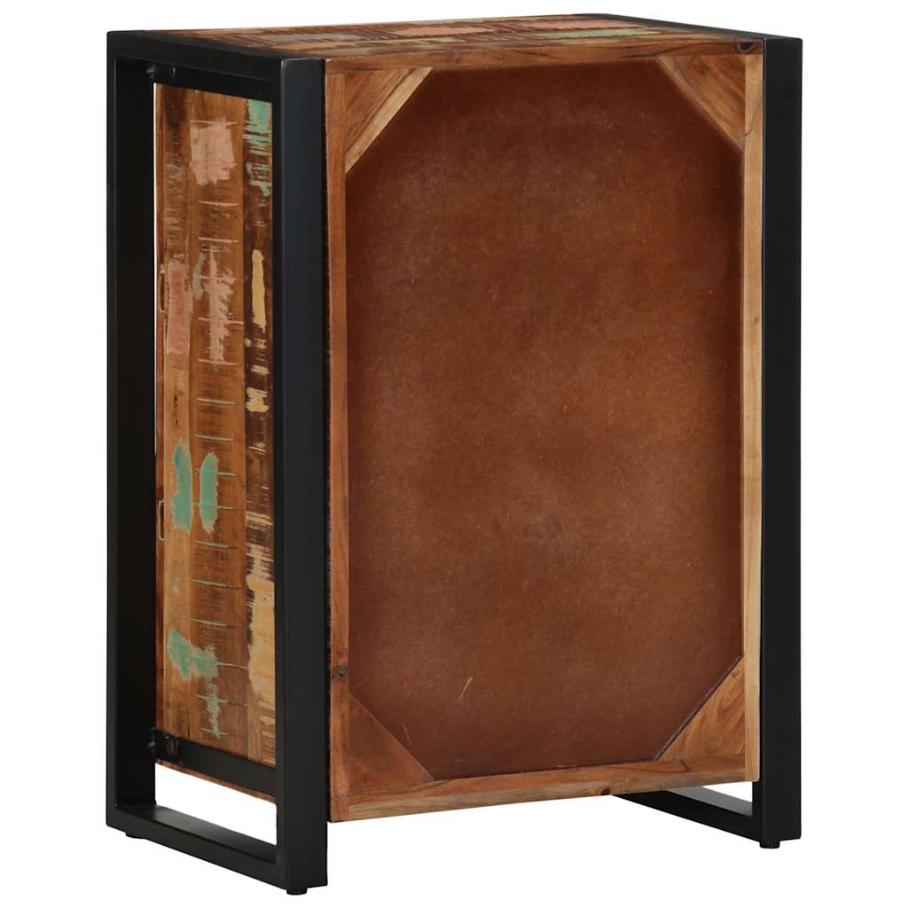 skænk 50x35x70 cm massivt genbrugstræ