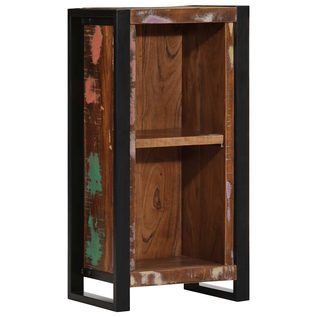 sengebord 40x30x80 cm massivt genbrugstræ