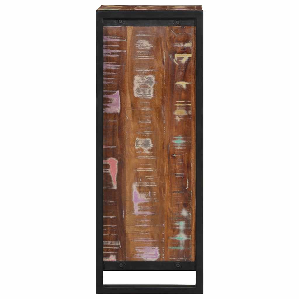 sengebord 40x30x80 cm massivt genbrugstræ