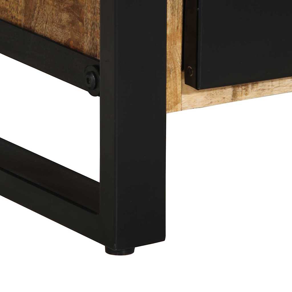 Badeværelsesskab med dør Brun 55 x 35 x 60 cm Massivt mangotræ