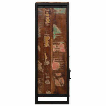 badeværelsesskab 40x30x90 cm massivt genbrugstræ