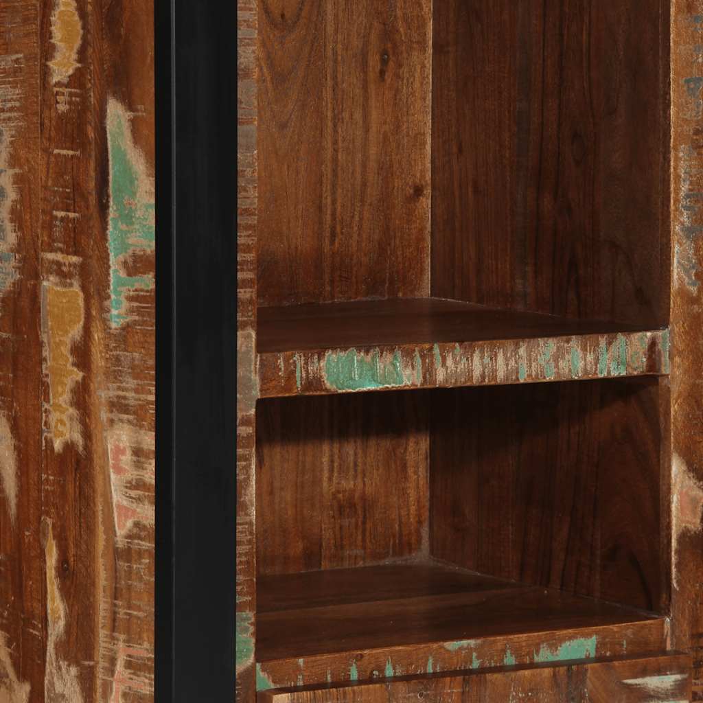 badeværelsesskab 40x30x90 cm massivt genbrugstræ