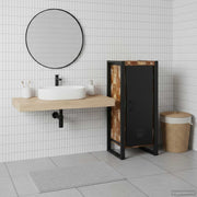 Badeværelsesskab Brun 40 x 35 x 90 cm Solid genbrugs træ