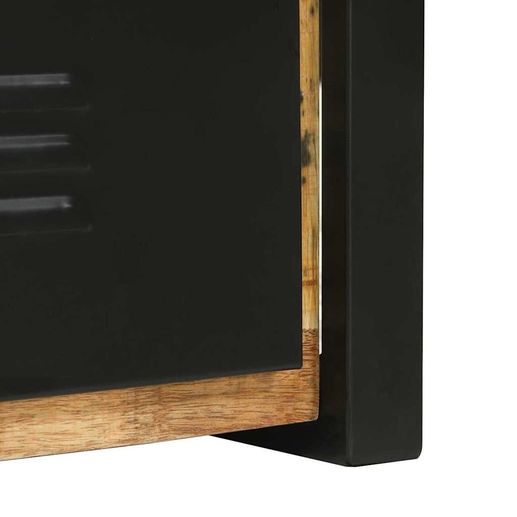 Badeværelsesskab med dør Brun 40 x 30 x 40 cm Massivt mangotræ