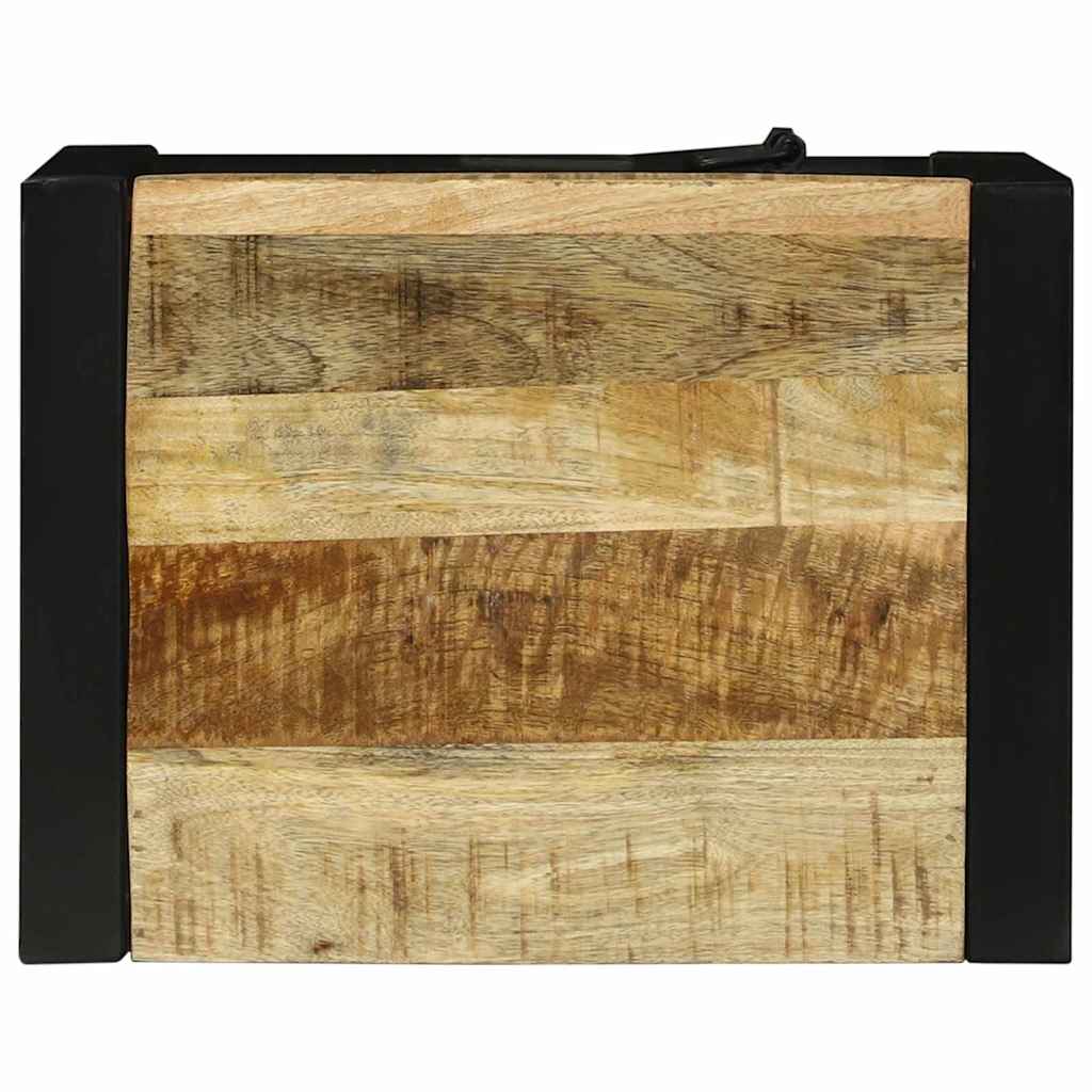 Badeværelsesskab med dør Brun 40 x 30 x 40 cm Massivt mangotræ