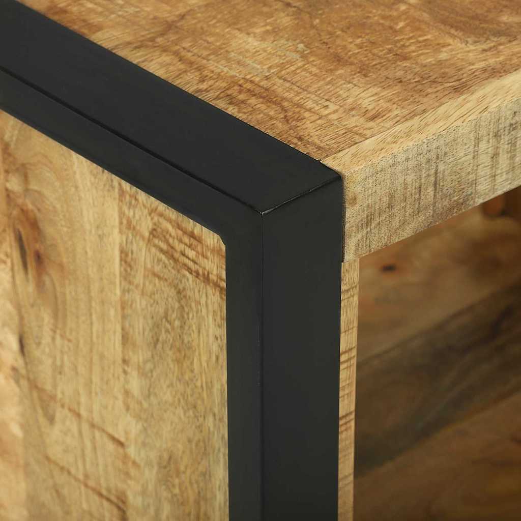 Væg Cube med opbevaring Brun 55 x 35 x 40 cm Massivt mangotræ