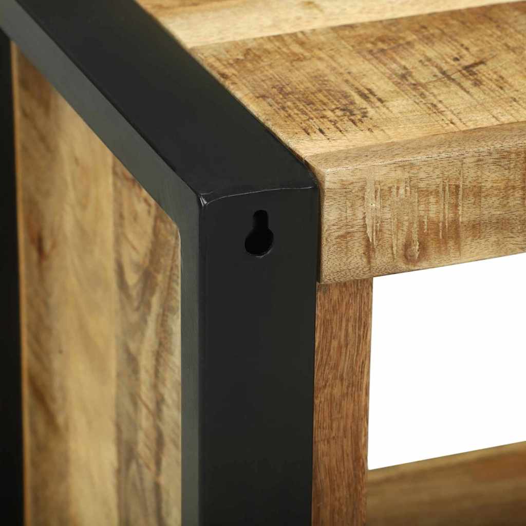 Væg Cube med opbevaring Brun 55 x 35 x 40 cm Massivt mangotræ