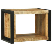 Væg Cube med opbevaring Brun 55 x 35 x 40 cm Massivt mangotræ