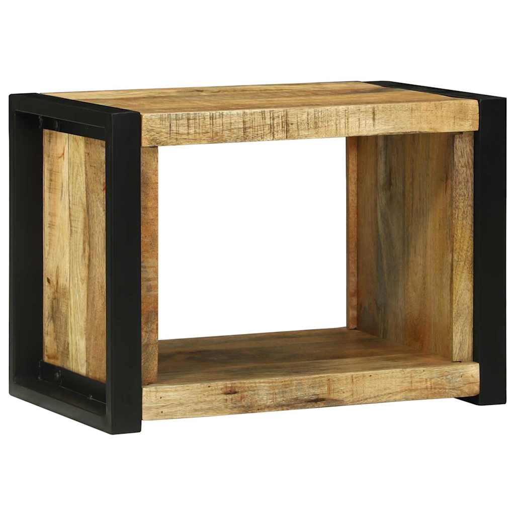 Væg Cube med opbevaring Brun 55 x 35 x 40 cm Massivt mangotræ