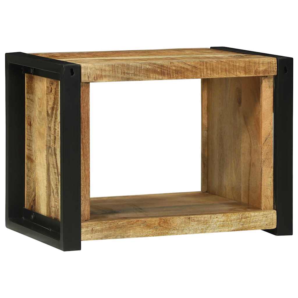 Væg Cube med opbevaring Brun 55 x 35 x 40 cm Massivt mangotræ