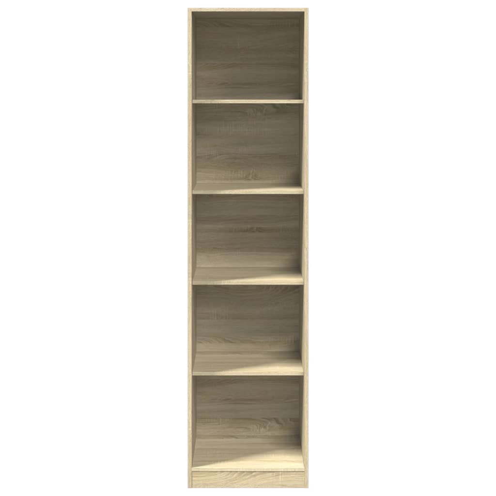 klædeskab 50x50x200 cm konstrueret træ sonoma-eg