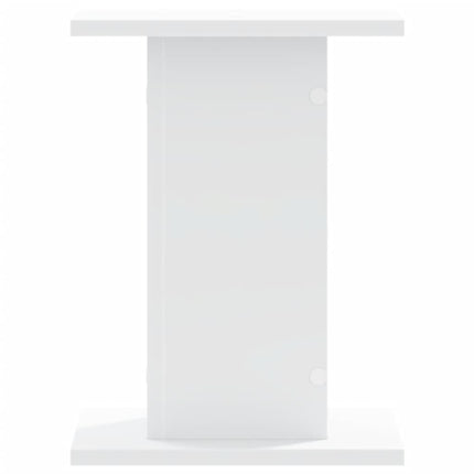 plantestativer 2 stk. 30x30x40 cm konstrueret træ hvid