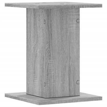 plantestativer 2 stk. 30x30x40 cm konstrueret træ grå sonoma-eg