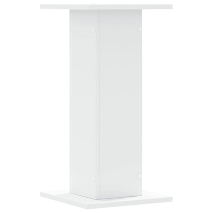 plantestativer 2 stk. 30x30x60 cm konstrueret træ hvid