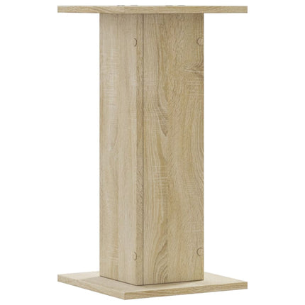 plantestativer 2 stk. 30x30x60 cm konstrueret træ sonoma-eg
