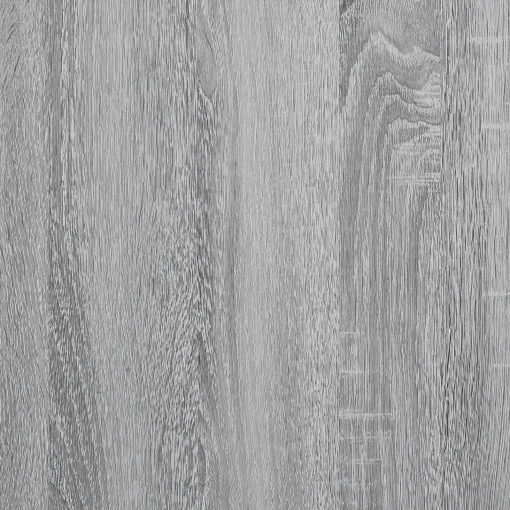 plantestativer 2 stk. 30x30x60 cm konstrueret træ grå sonoma-eg