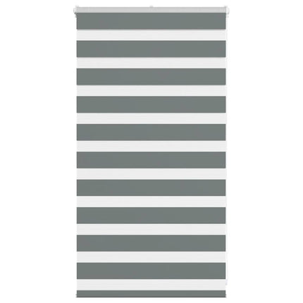 zebragardin mørkegrå 80x100 cm stofbredde 75,9 cm polyester