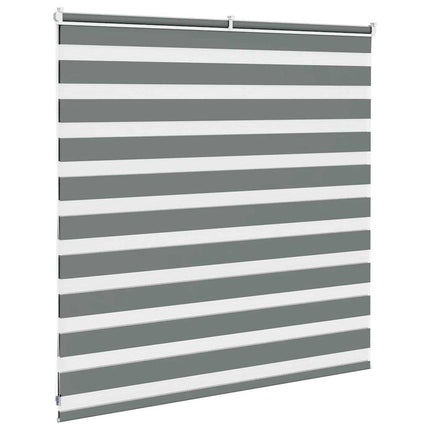 zebragardin mørkegrå 140x100 cm stofbredde 135,9 cm polyester
