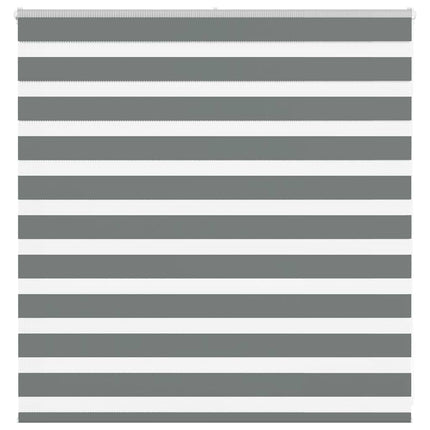 zebragardin mørkegrå 145x100 cm stofbredde 140,9 cm polyester