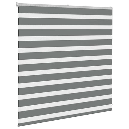zebragardin mørkegrå 145x100 cm stofbredde 140,9 cm polyester