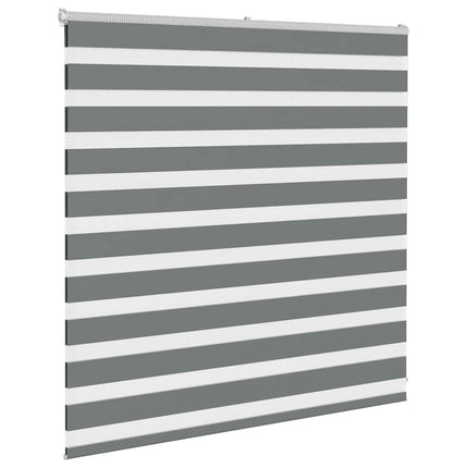zebragardin mørkegrå 150x100 cm stofbredde 145,9 cm polyester