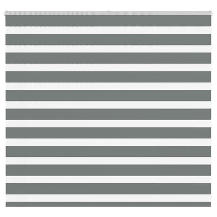 zebragardin mørkegrå 155x100 cm stofbredde 150,9 cm polyester