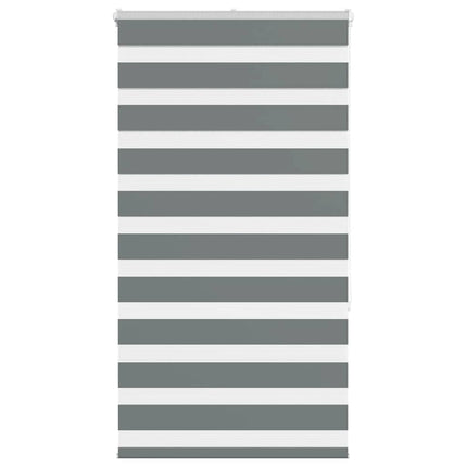zebragardin mørkegrå 85x150 cm stofbredde 80,9 cm polyester
