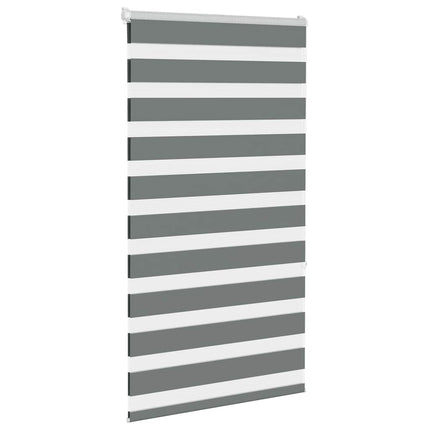 zebragardin mørkegrå 90x150 cm stofbredde 85,9 cm polyester