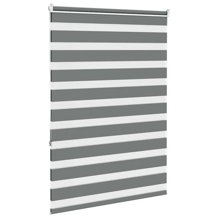 zebragardin mørkegrå 95x150 cm stofbredde 90,9 cm polyester