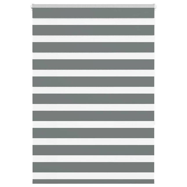 zebragardin mørkegrå 110x150 cm stofbredde 105,9 cm polyester