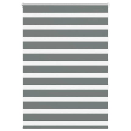 zebragardin mørkegrå 115x150 cm stofbredde 110,9 cm polyester