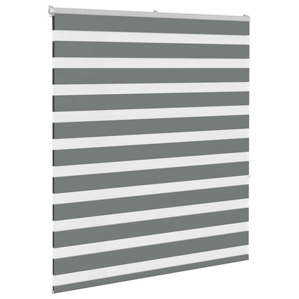 zebragardin mørkegrå 120x150 cm stofbredde 115,9 cm polyester
