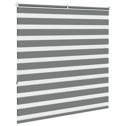 zebragardin mørkegrå 140x150 cm stofbredde 135,9 cm polyester