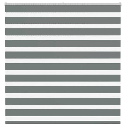 zebragardin mørkegrå 145x150 cm stofbredde 140,9 cm polyester
