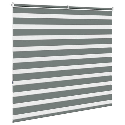 zebragardin mørkegrå 160x150 cm stofbredde 155,9 cm polyester