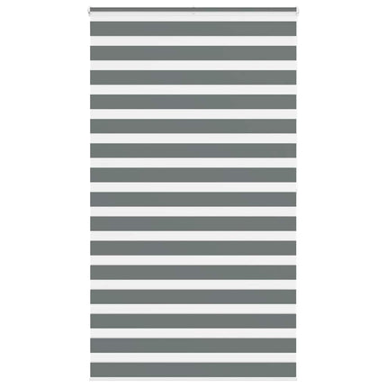 zebragardin mørkegrå 125x200 cm stofbredde 120,9 cm polyester