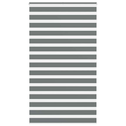 zebragardin mørkegrå 130x200 cm stofbredde 125,9 cm polyester