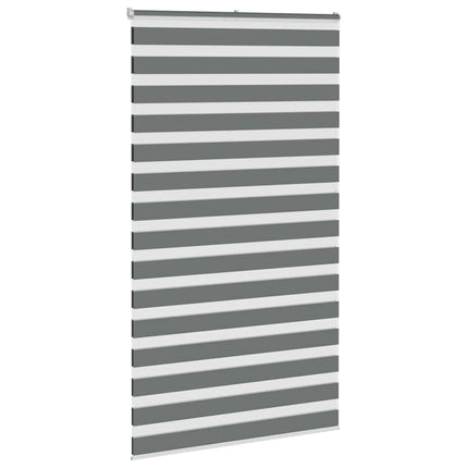 zebragardin mørkegrå 130x200 cm stofbredde 125,9 cm polyester