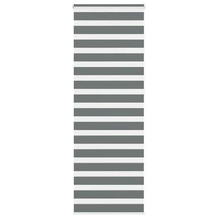 zebragardin mørkegrå 70x230 cm stofbredde 65,9 cm polyester