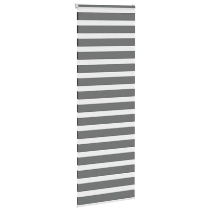zebragardin mørkegrå 70x230 cm stofbredde 65,9 cm polyester