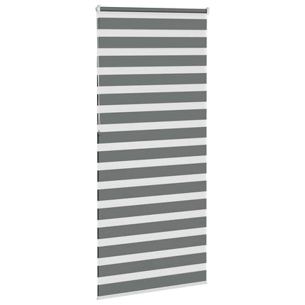 zebragardin mørkegrå 110x230 cm stofbredde 105,9 cm polyester