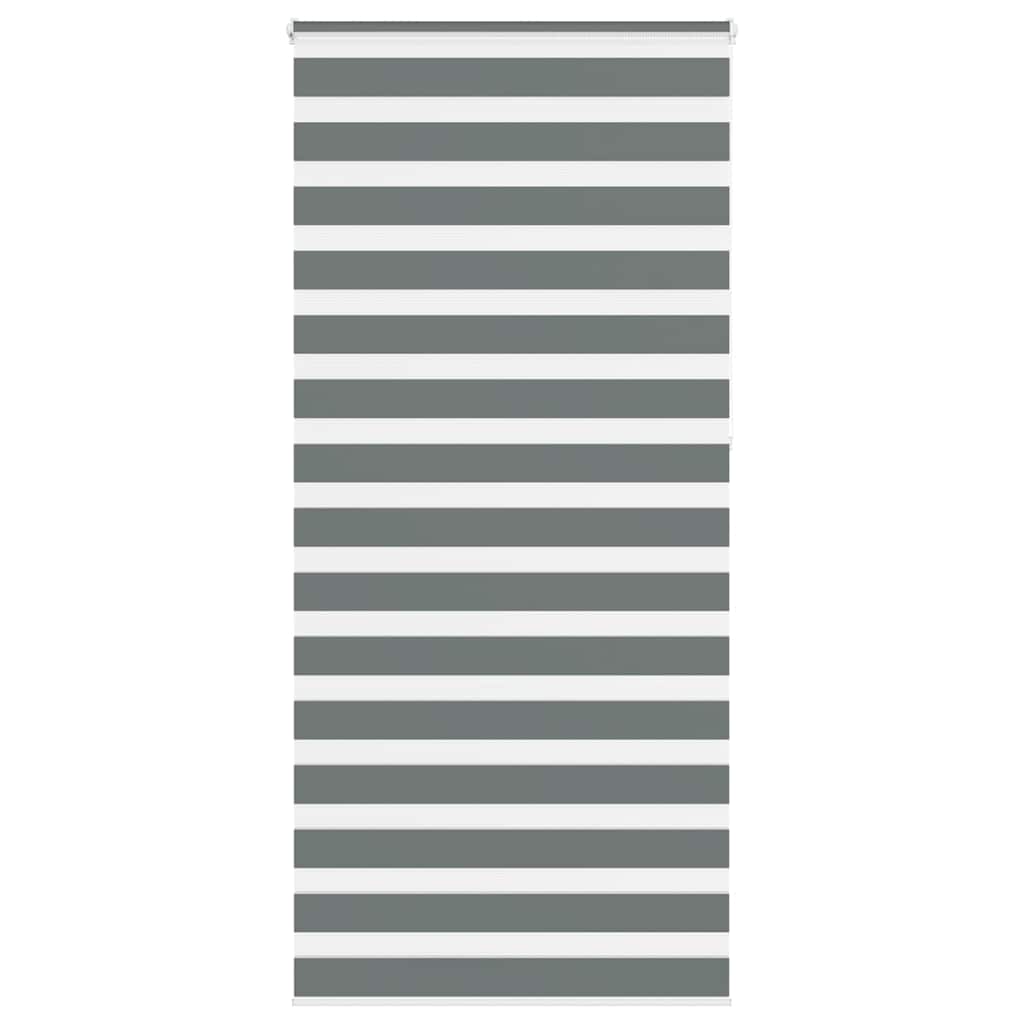 zebragardin mørkegrå 115x230 cm stofbredde 110,9 cm polyester