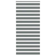 zebragardin mørkegrå 115x230 cm stofbredde 110,9 cm polyester