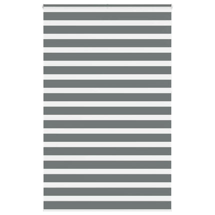 zebragardin mørkegrå 145x230 cm stofbredde 140,9 cm polyester