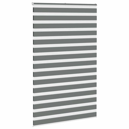 zebragardin mørkegrå 150x230 cm stofbredde 145,9 cm polyester